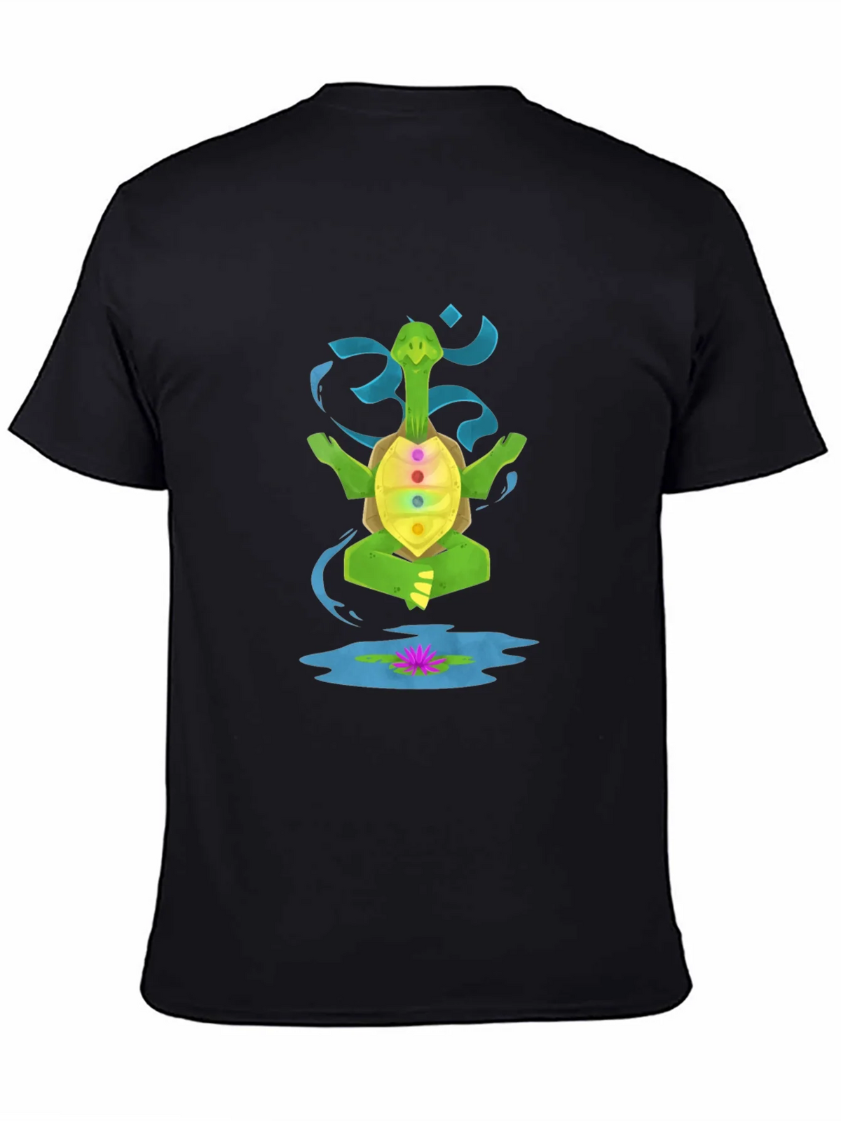 Meditating Turtle Chakra T-Shirt product image 4