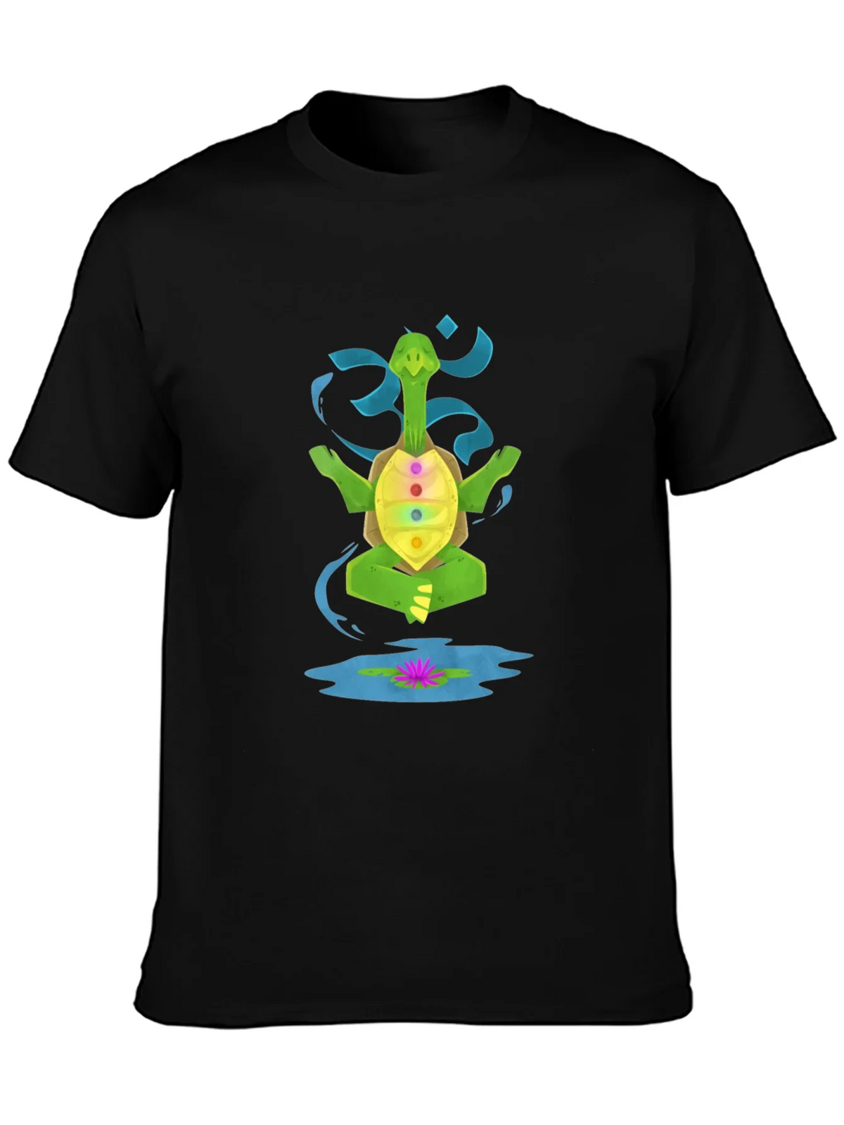 Meditating Turtle Chakra T-Shirt product image 3