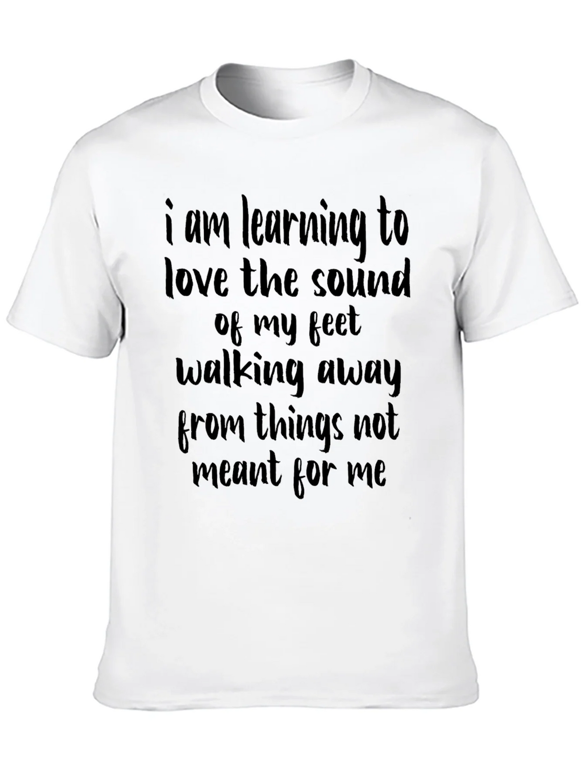 I Am Learning Motivational Graphic Tee product image 9