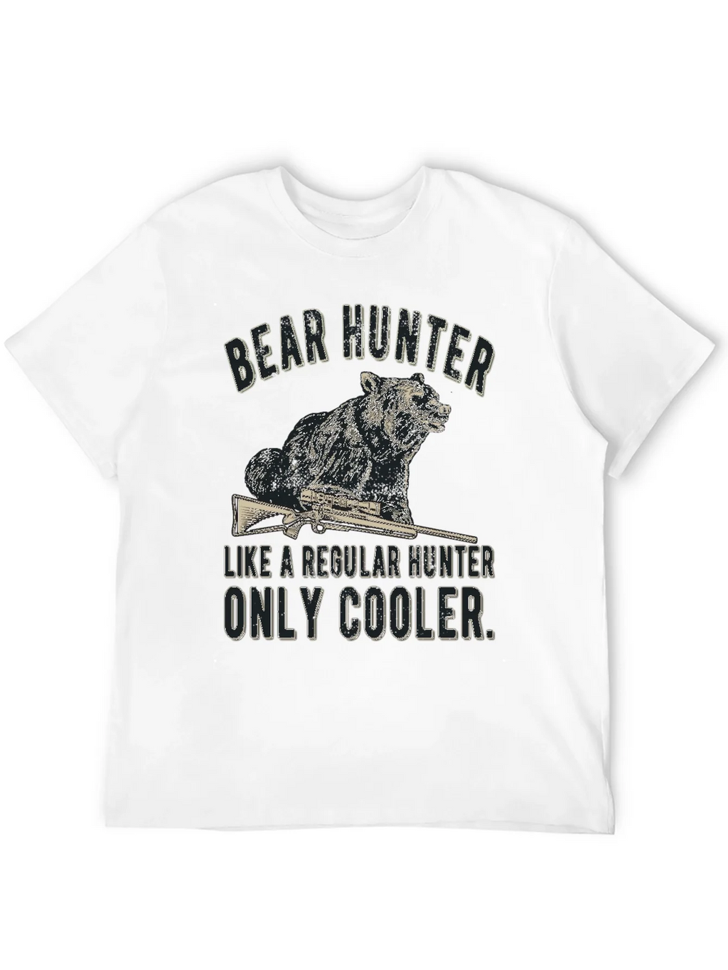 Bear Hunter Graphic Tee - Cool & Casual product image 11
