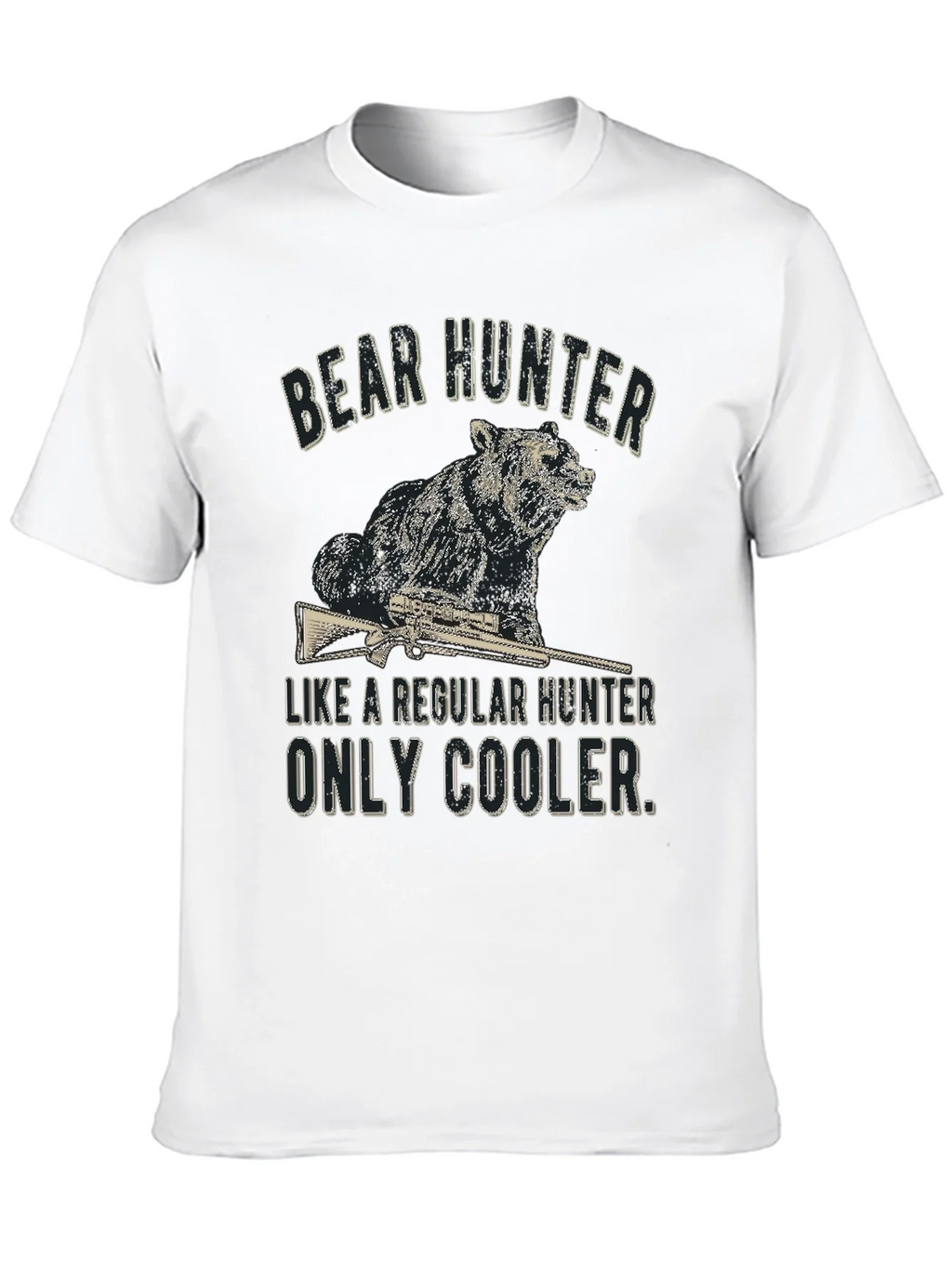 Bear Hunter Graphic Tee - Cool & Casual product image 9