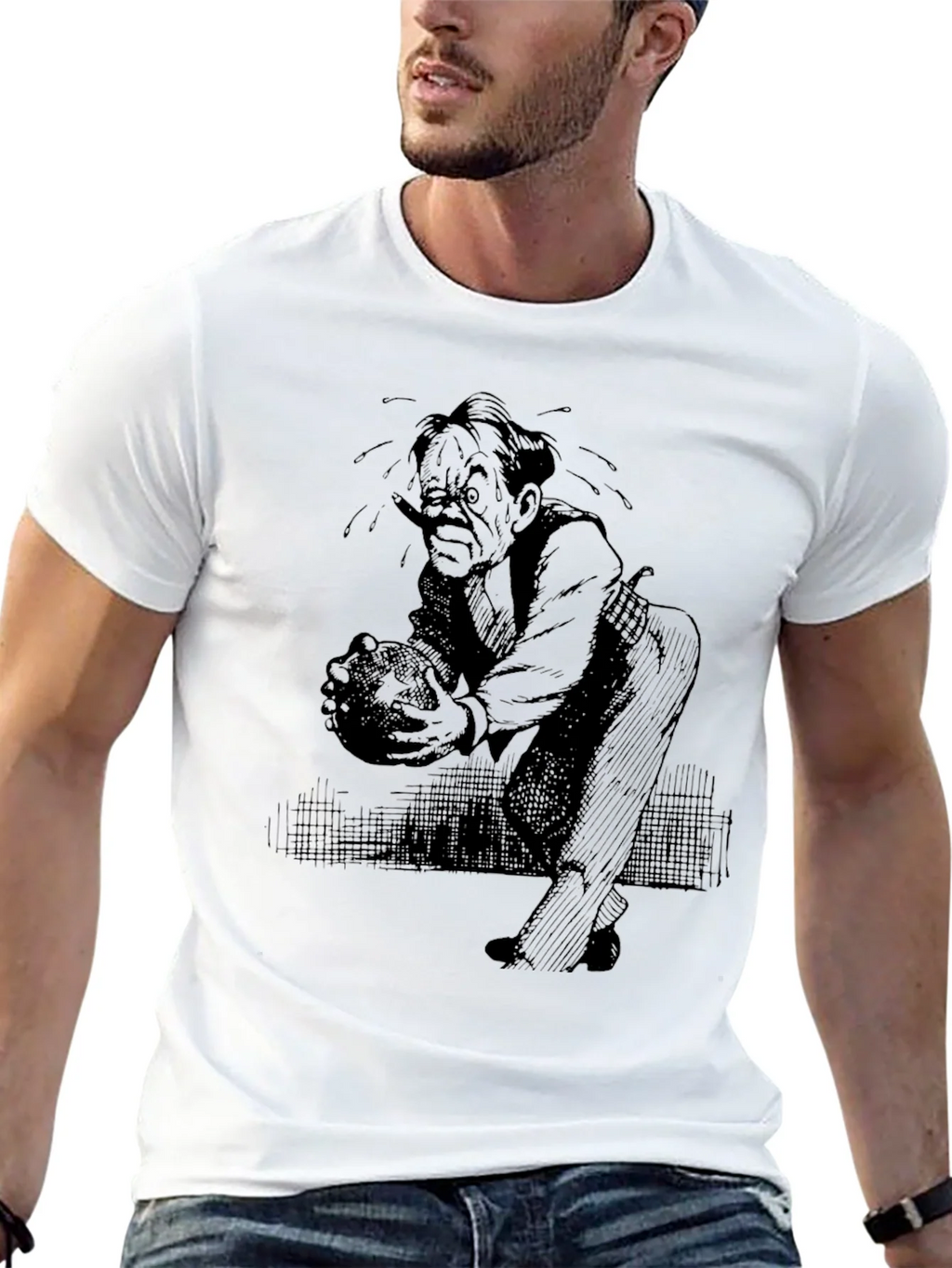 Vintage Cartoon Graphic Tee - Black product image 12