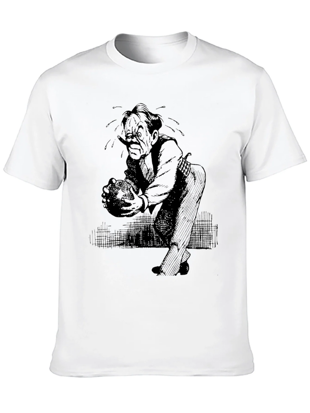Vintage Cartoon Graphic Tee - Black product image 9