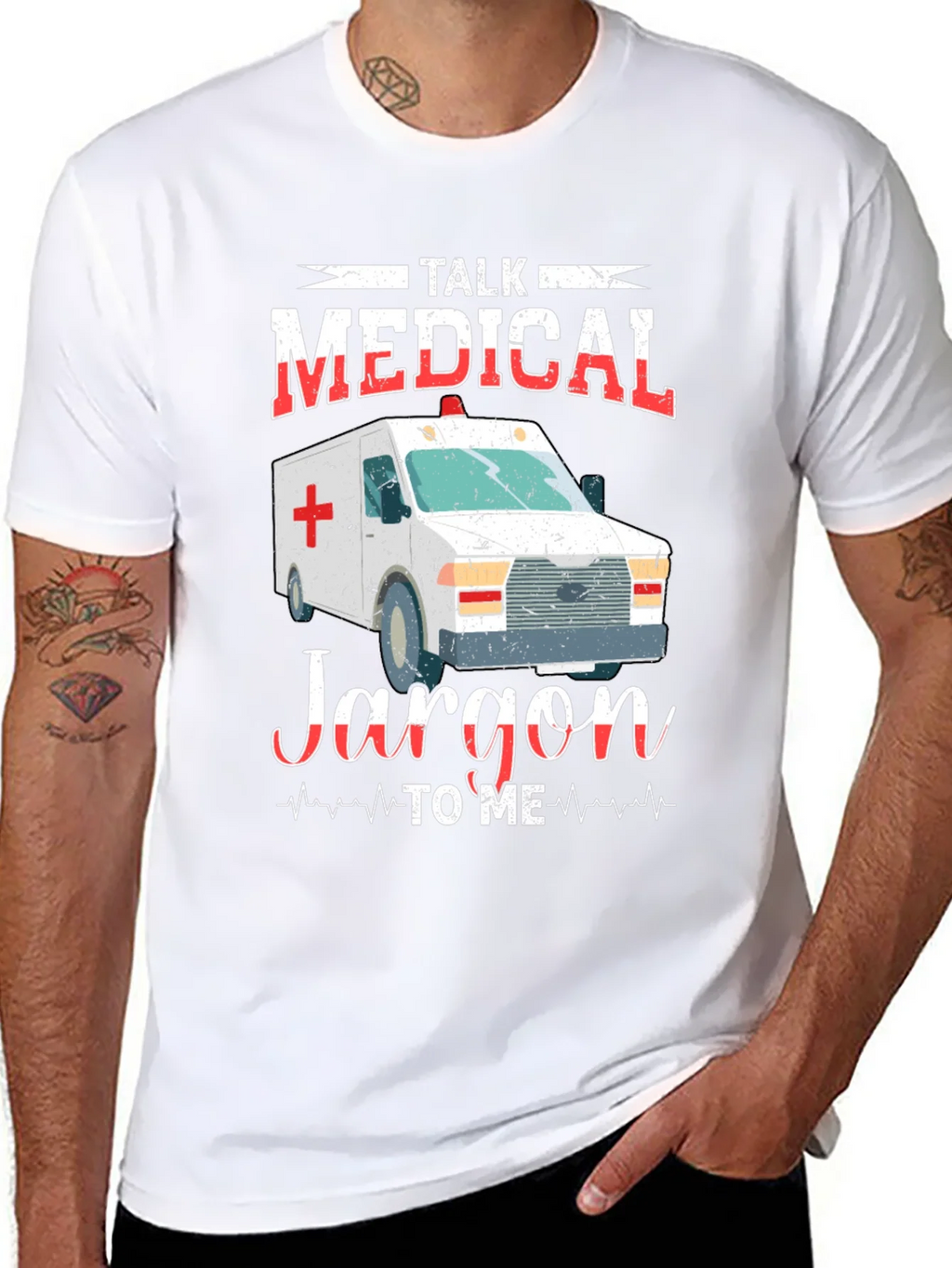 Medical Jargon T-Shirt - EMT EMS Paramedic Gift product image 7