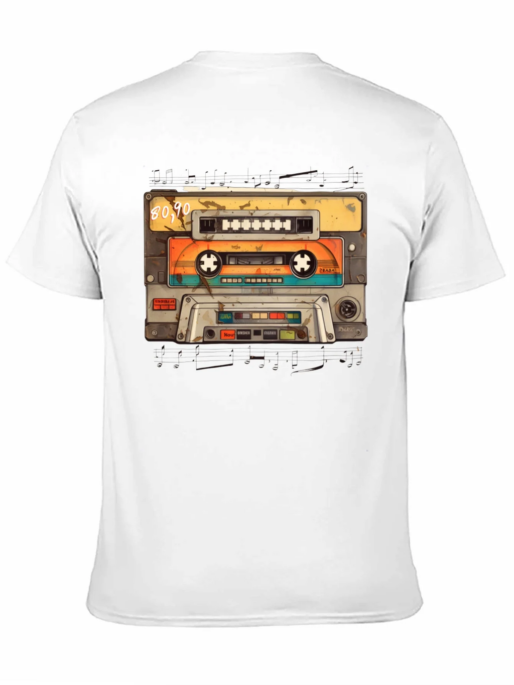 Vintage 80s/90s Cassette Tape Graphic T-Shirt product image 10