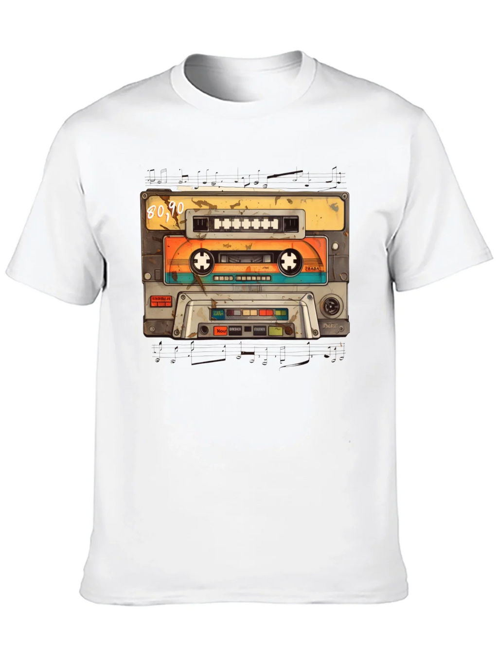Vintage 80s/90s Cassette Tape Graphic T-Shirt product image 9