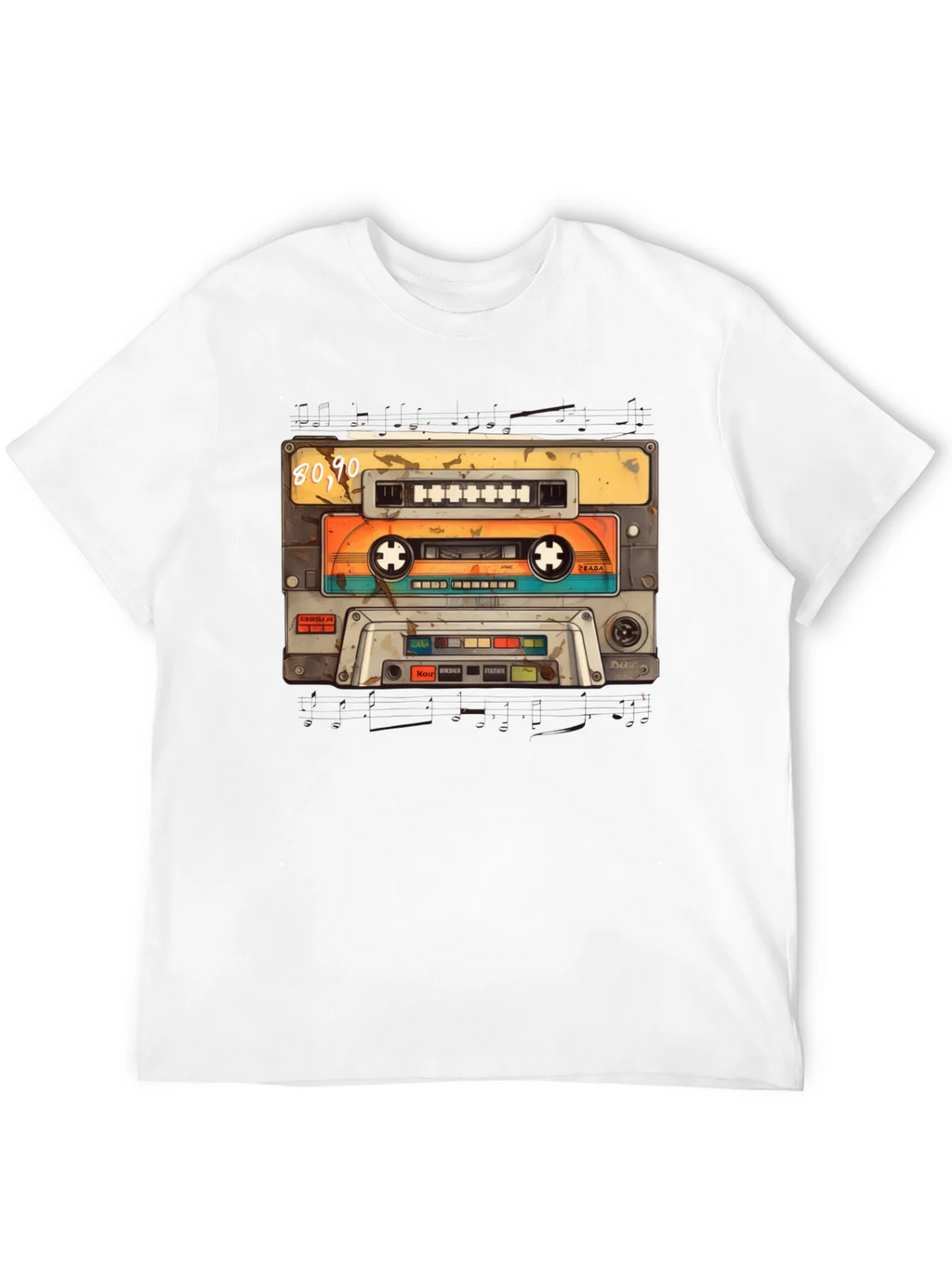 Vintage 80s/90s Cassette Tape Graphic T-Shirt product image 11