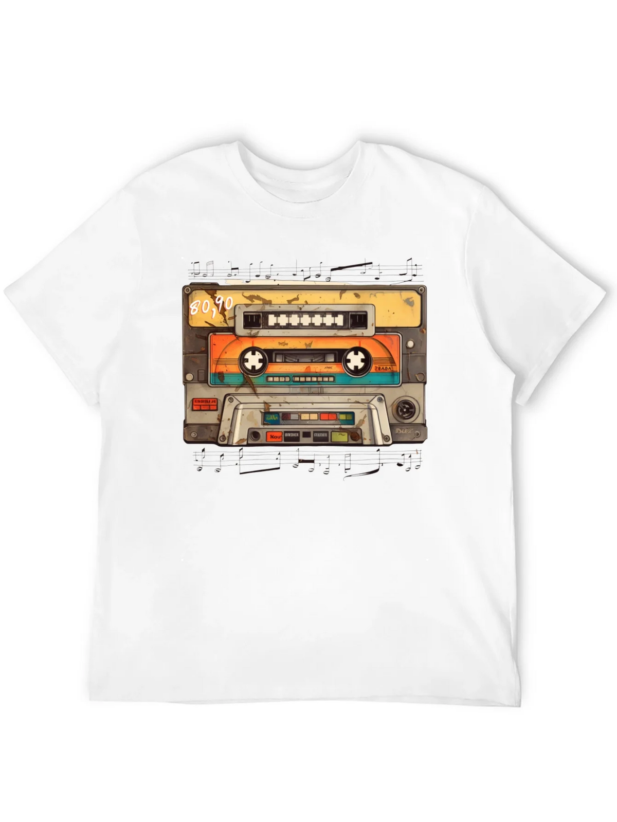Vintage 80s/90s Cassette Tape Graphic T-Shirt product image 11