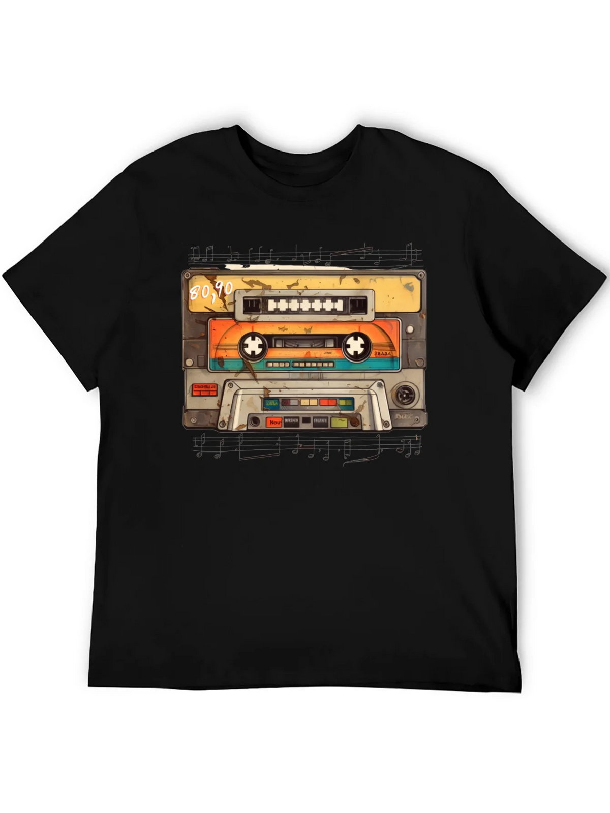Vintage 80s/90s Cassette Tape Graphic T-Shirt product image 5