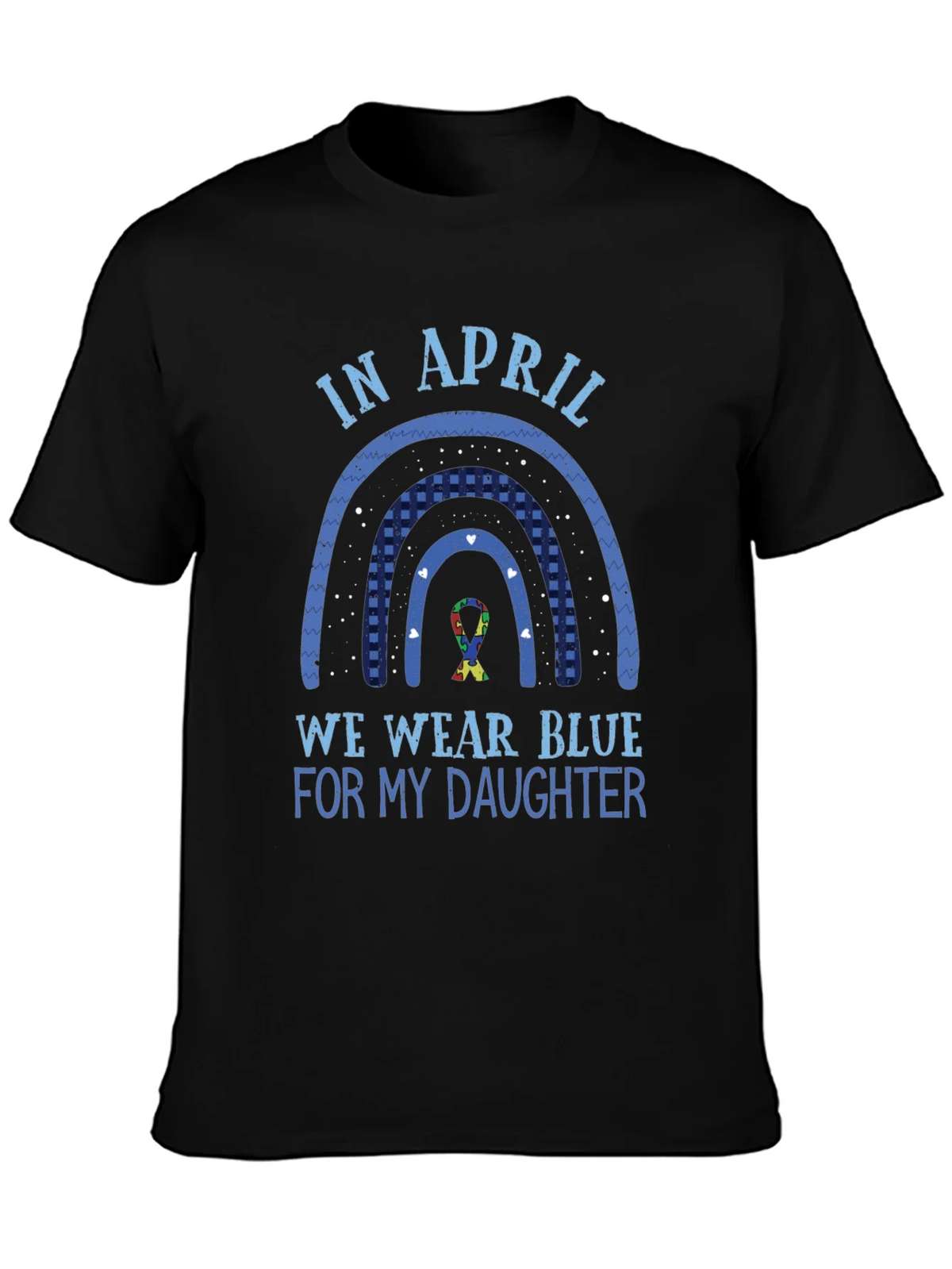 Autism Awareness In April We Wear Blue T-Shirt product image 3