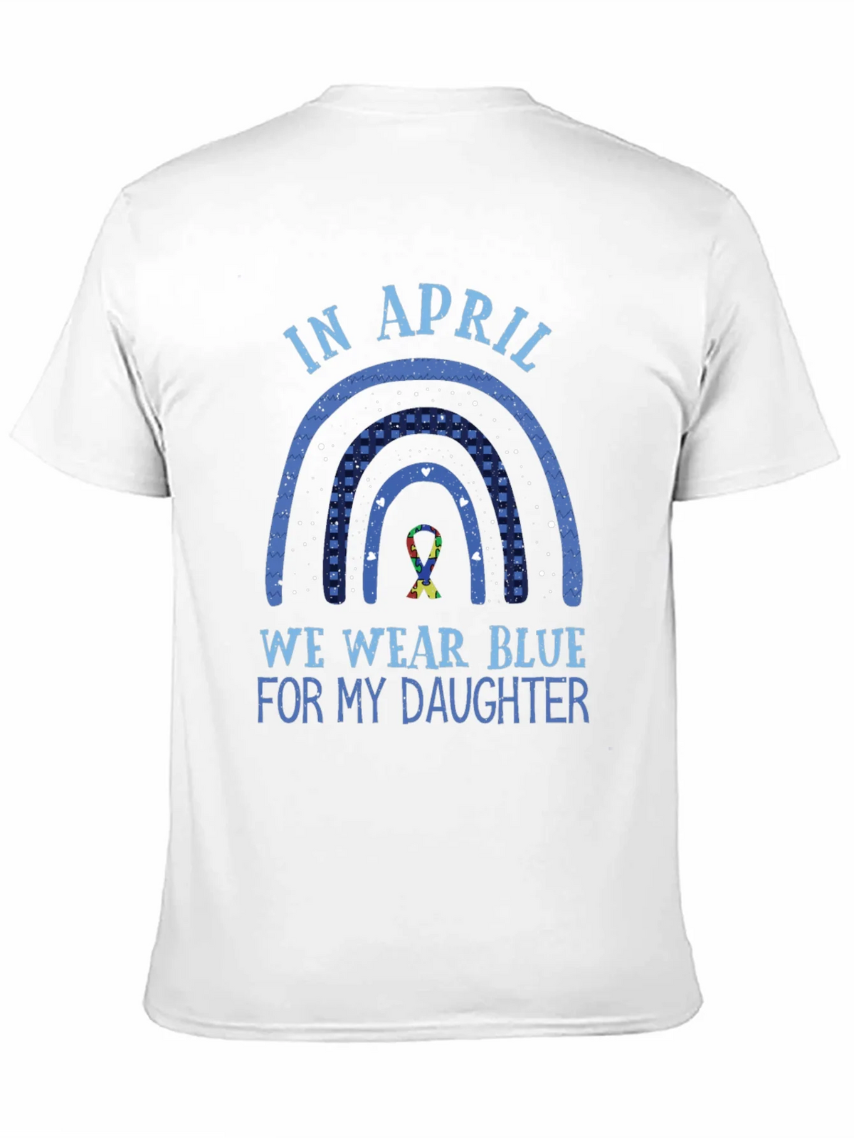 Autism Awareness In April We Wear Blue T-Shirt product image 10