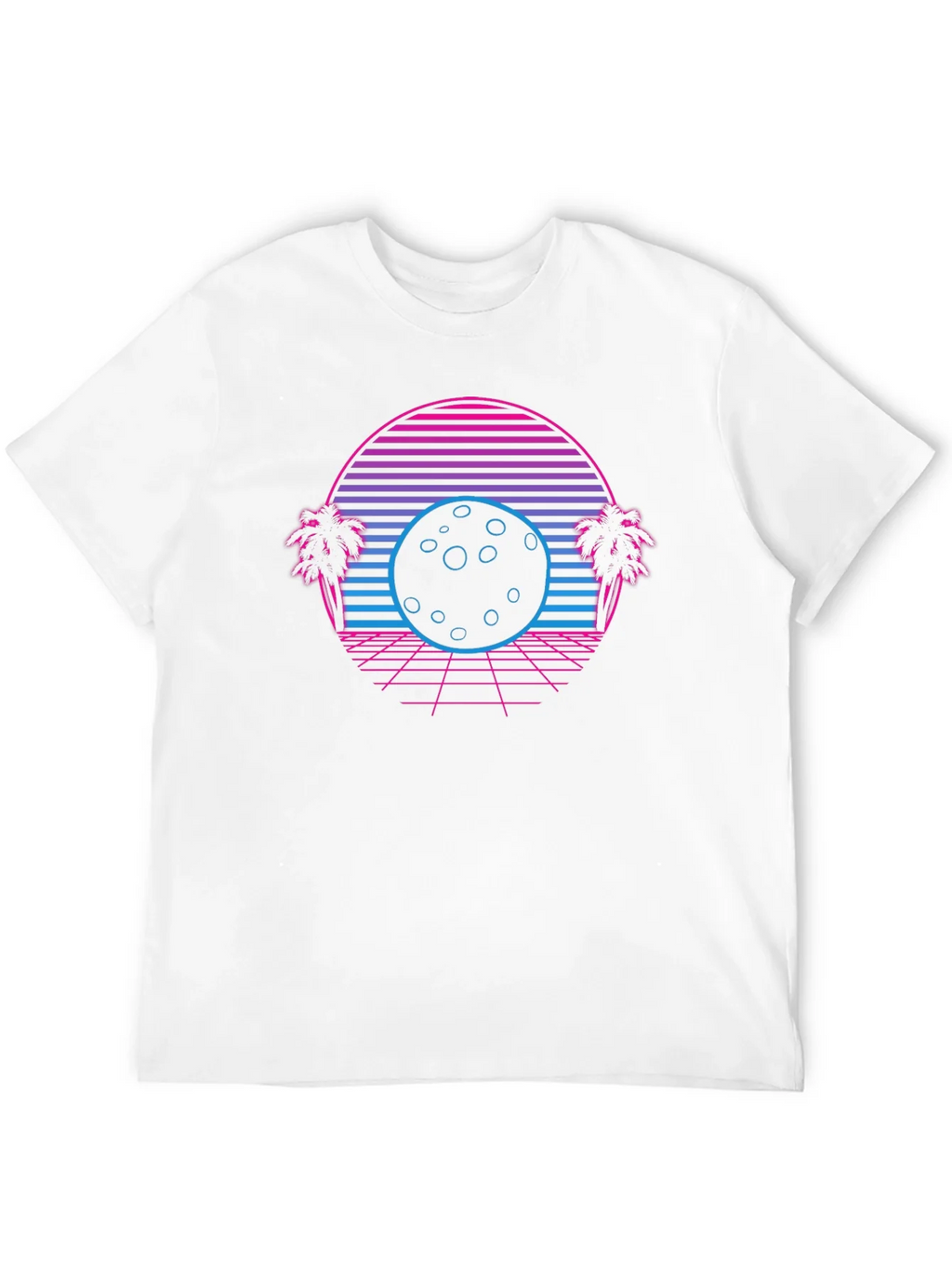 Retro Sunset Moon T-Shirt product image 11
