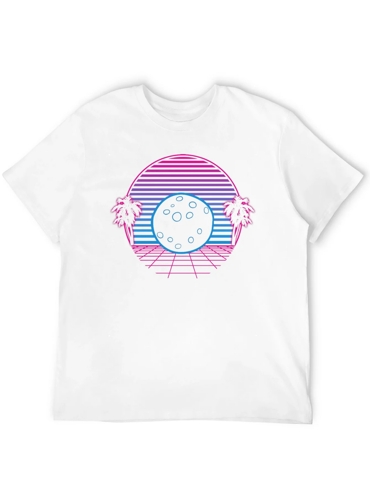 Retro Sunset Moon T-Shirt product image 11