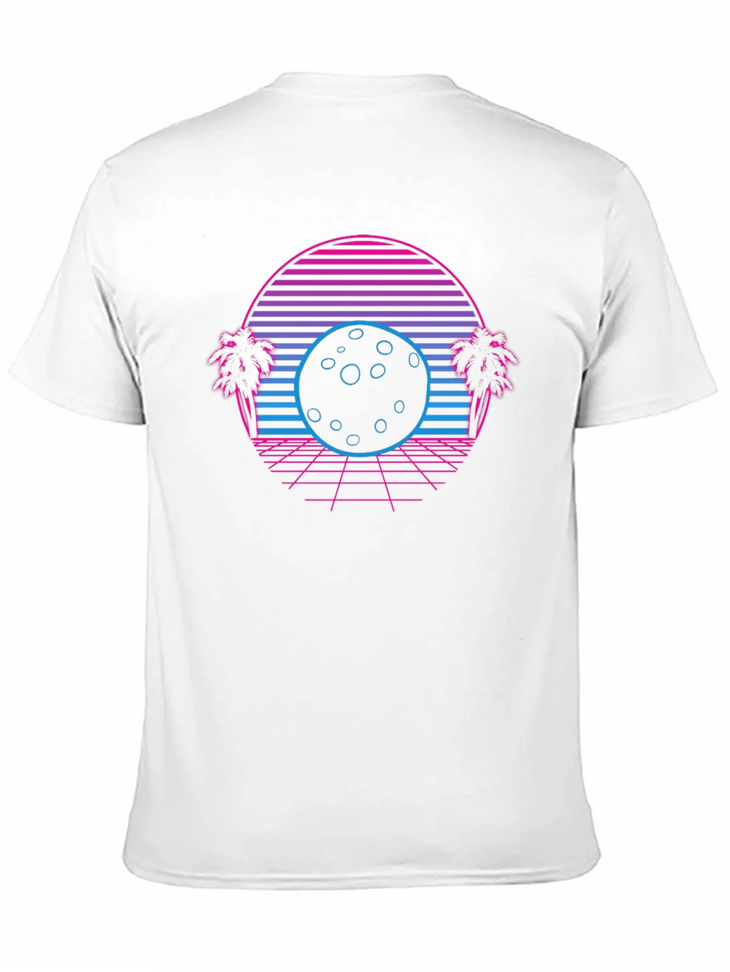 Retro Sunset Moon T-Shirt product image 10