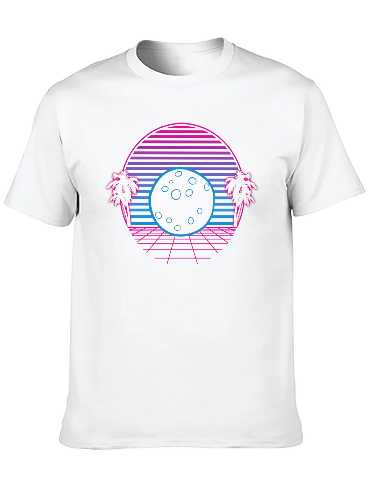 Retro Sunset Moon T-Shirt product image 9