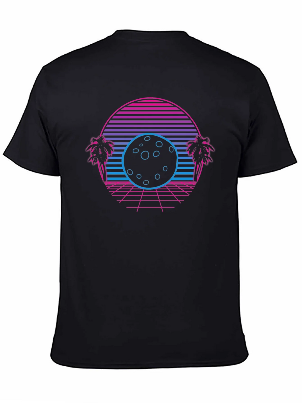 Retro Sunset Moon T-Shirt product image 4