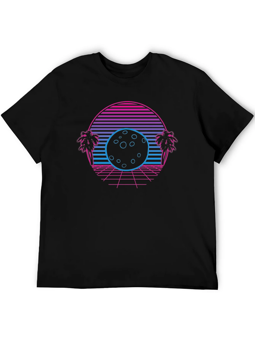 Retro Sunset Moon T-Shirt product image 5