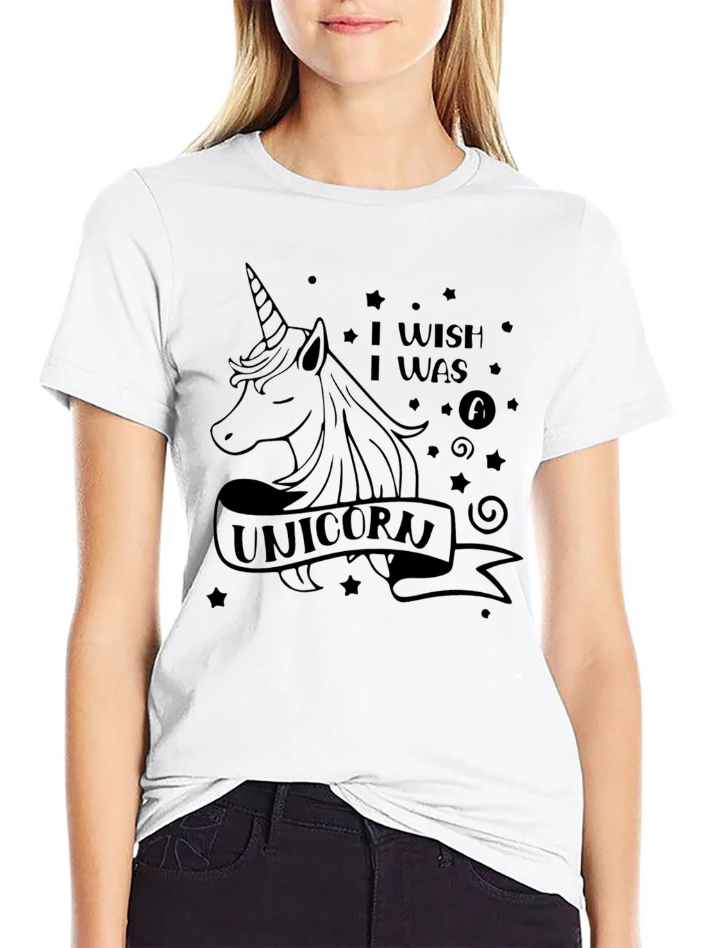 I Wish I Was A Unicorn T-Shirt product image 7