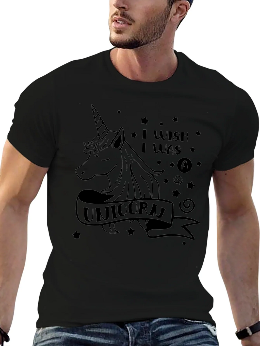 I Wish I Was A Unicorn T-Shirt product image 6