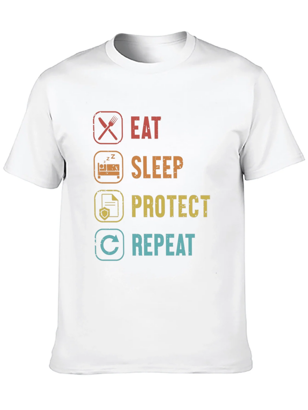 Eat Sleep Protect Repeat T-Shirt product image 9
