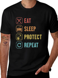 Eat Sleep Protect Repeat T-Shirt product image 1