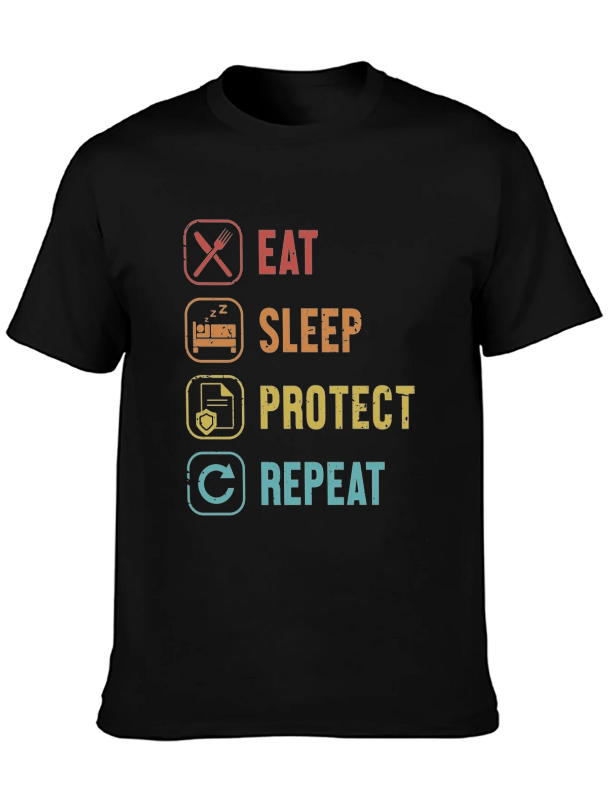 Eat Sleep Protect Repeat T-Shirt product image 3
