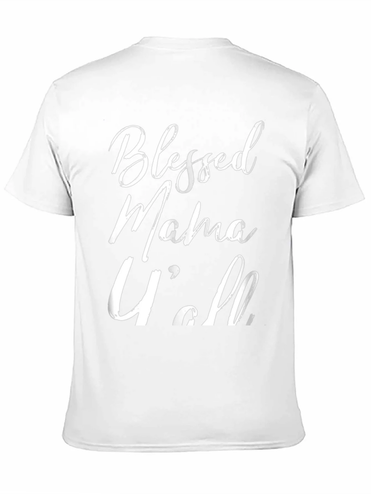 Blessed Mama Yall Black Graphic Tee product image 10