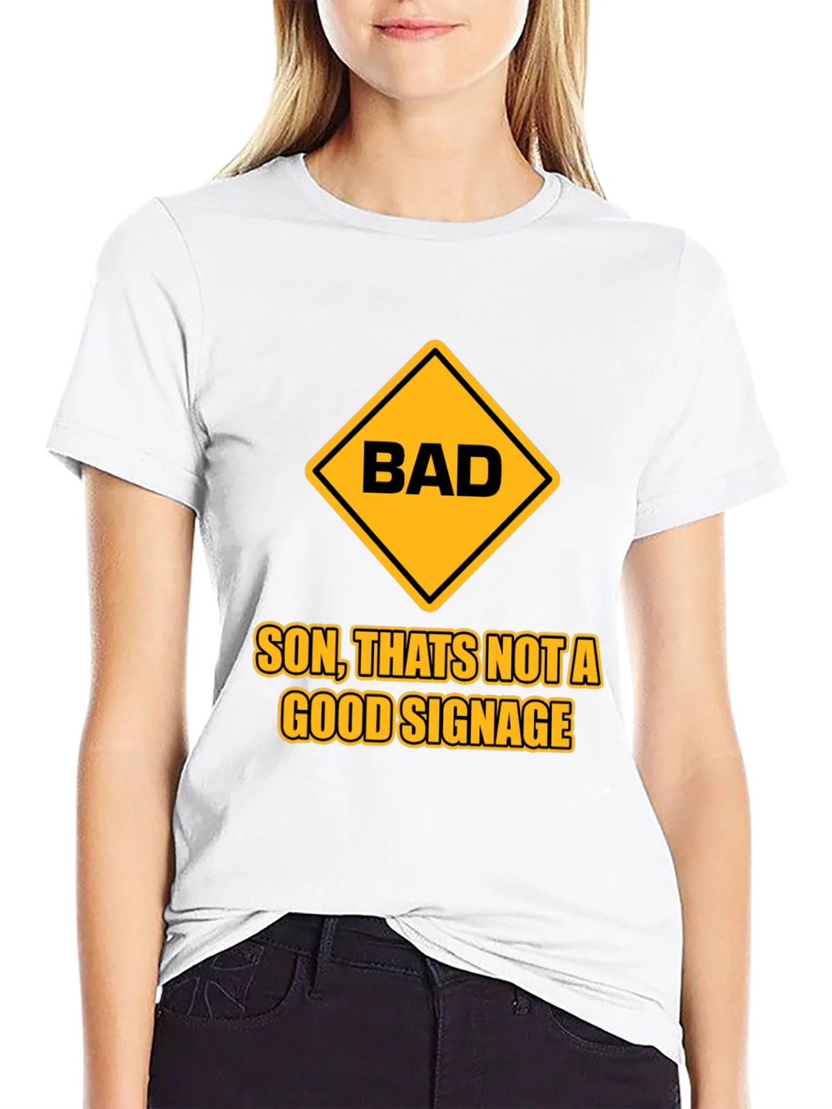 Bad Signage Humor Graphic T-Shirt product image 8