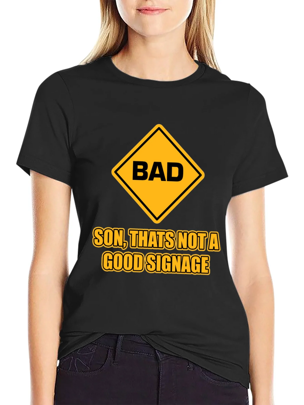 Bad Signage Humor Graphic T-Shirt product image 2