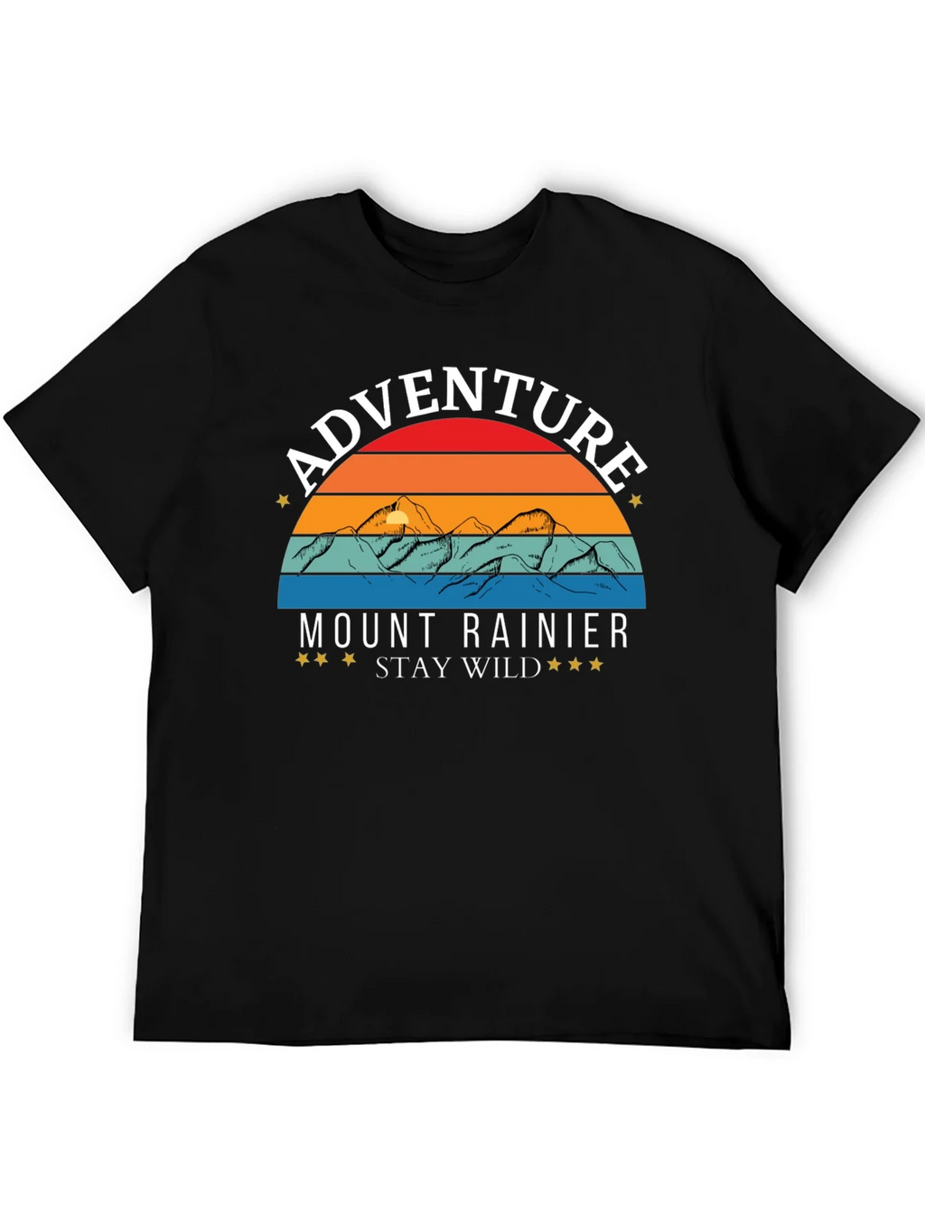 Mount Rainier Adventure Tee - Stay Wild! product image 5