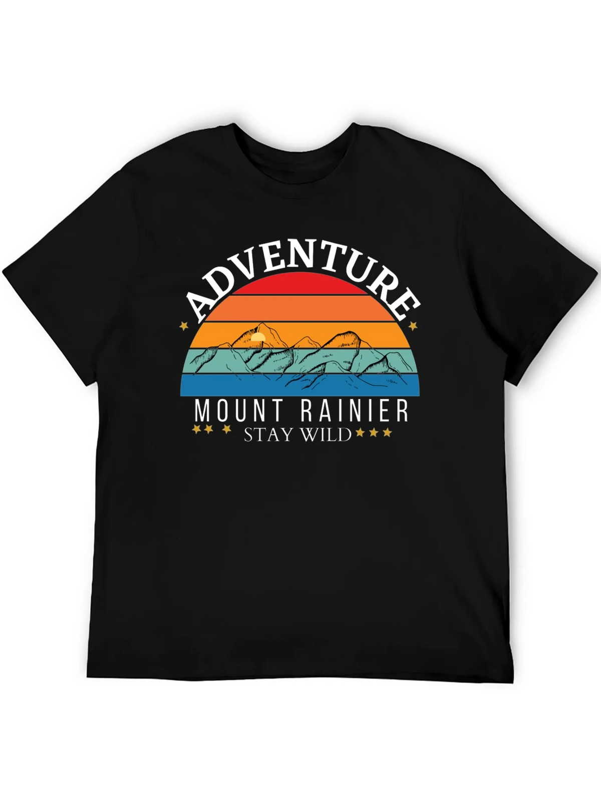 Mount Rainier Adventure Tee - Stay Wild! product image 5