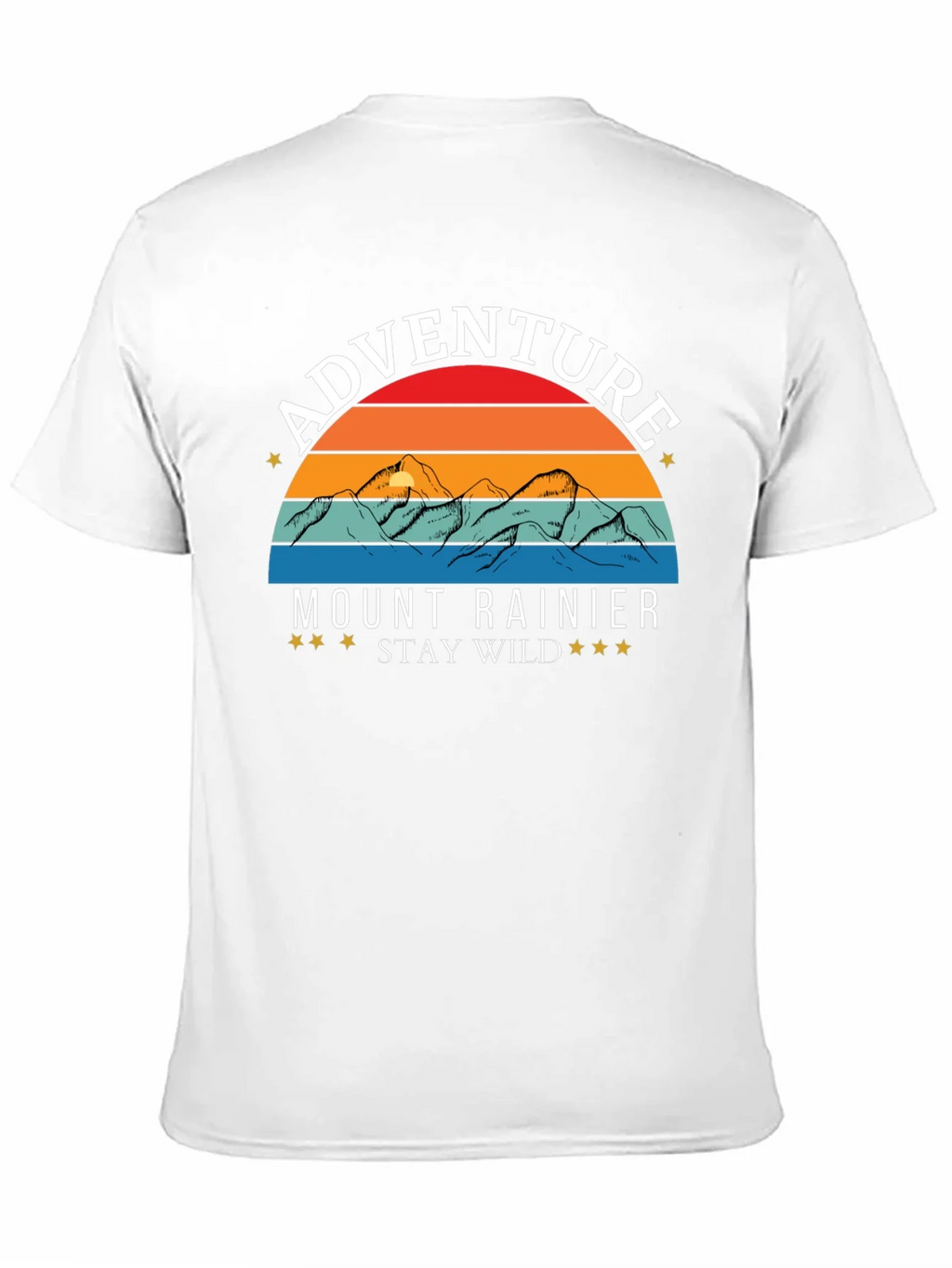 Mount Rainier Adventure Tee - Stay Wild! product image 10