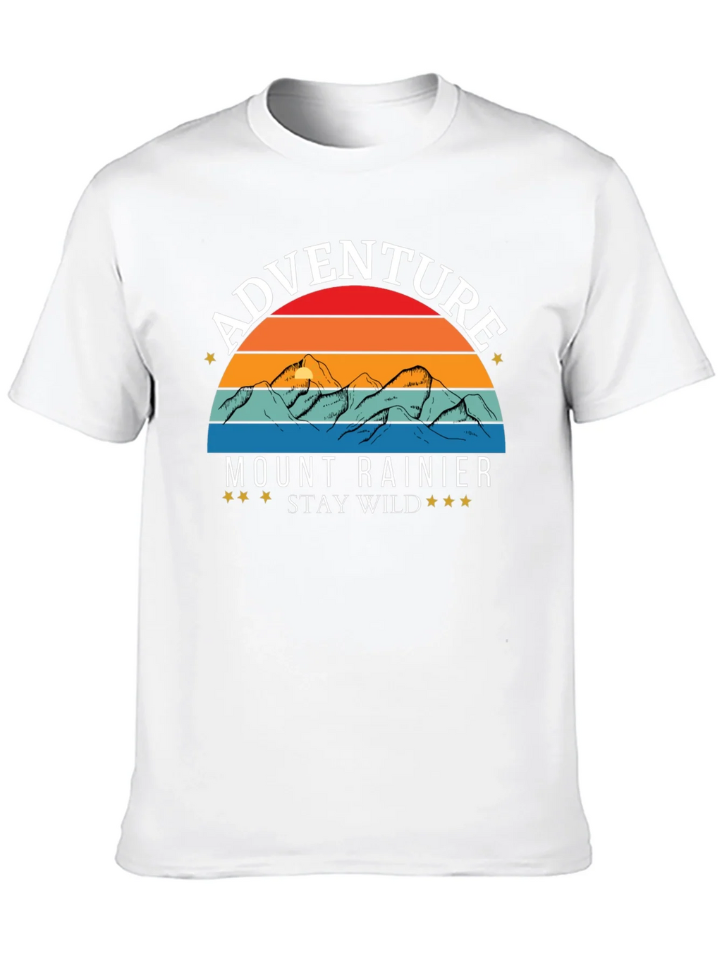 Mount Rainier Adventure Tee - Stay Wild! product image 9