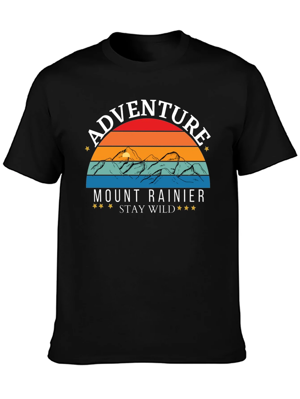 Mount Rainier Adventure Tee - Stay Wild! product image 3