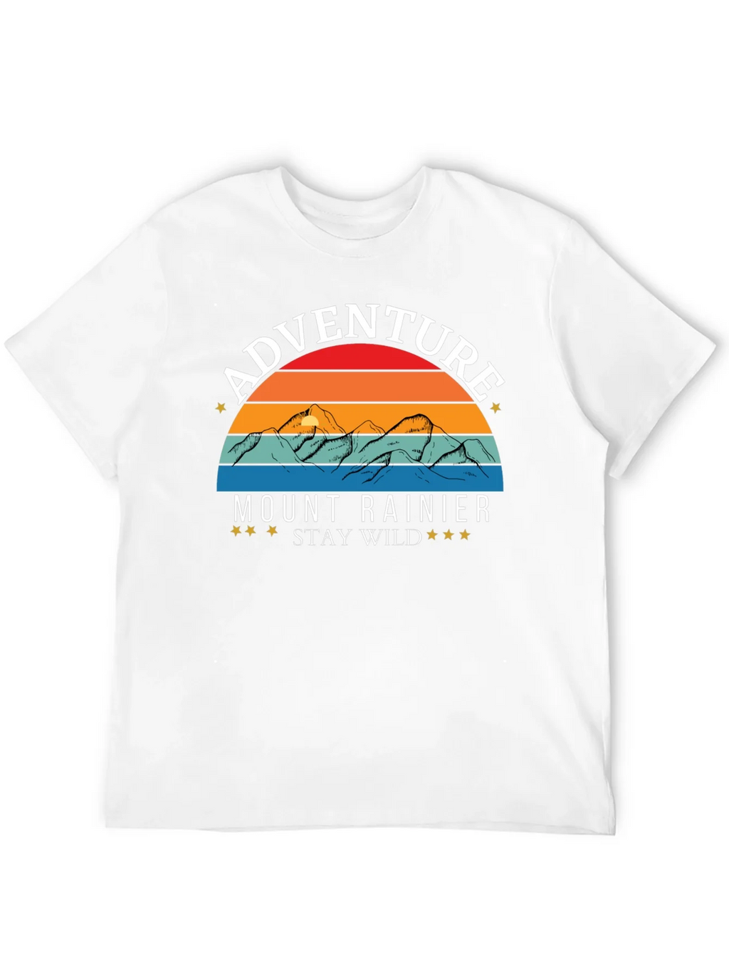 Mount Rainier Adventure Tee - Stay Wild! product image 11