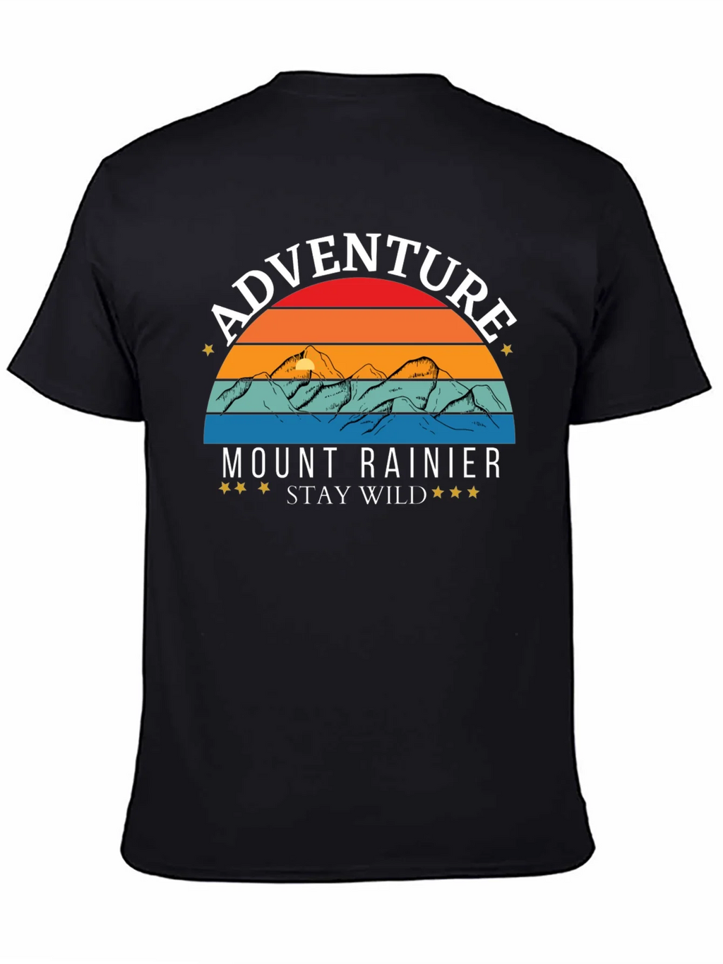 Mount Rainier Adventure Tee - Stay Wild! product image 4