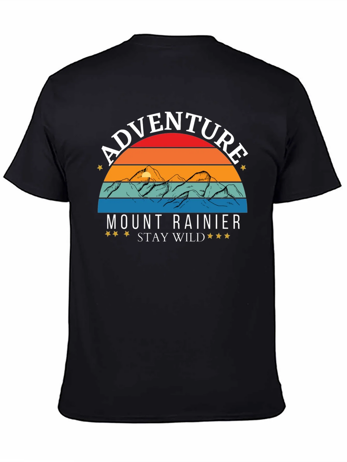 Mount Rainier Adventure Tee - Stay Wild! product image 4