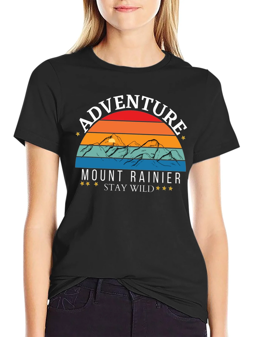 Mount Rainier Adventure Tee - Stay Wild! product image 2