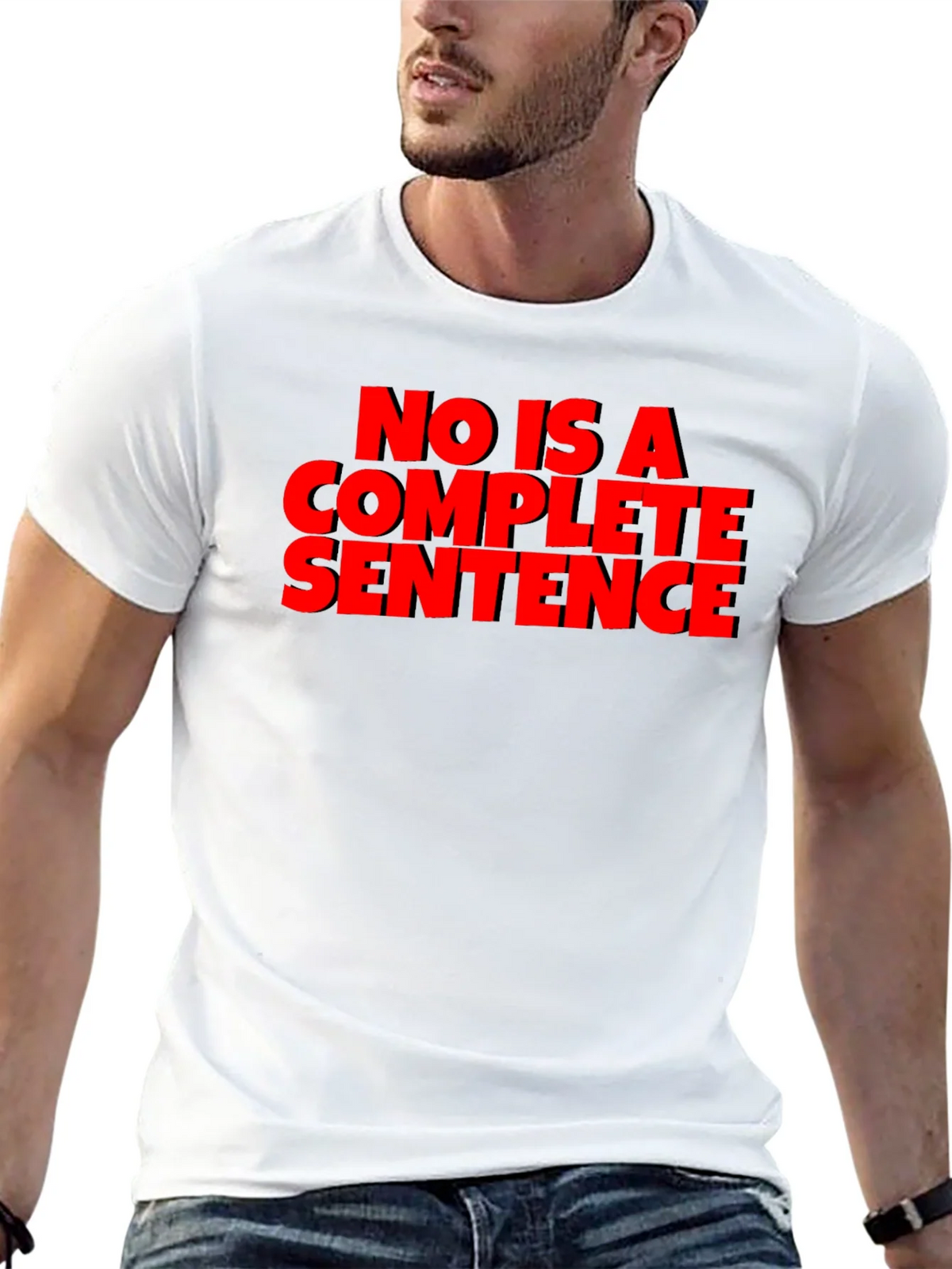 Sarcastic T-Shirt: No Is A Complete Sentence product image 11
