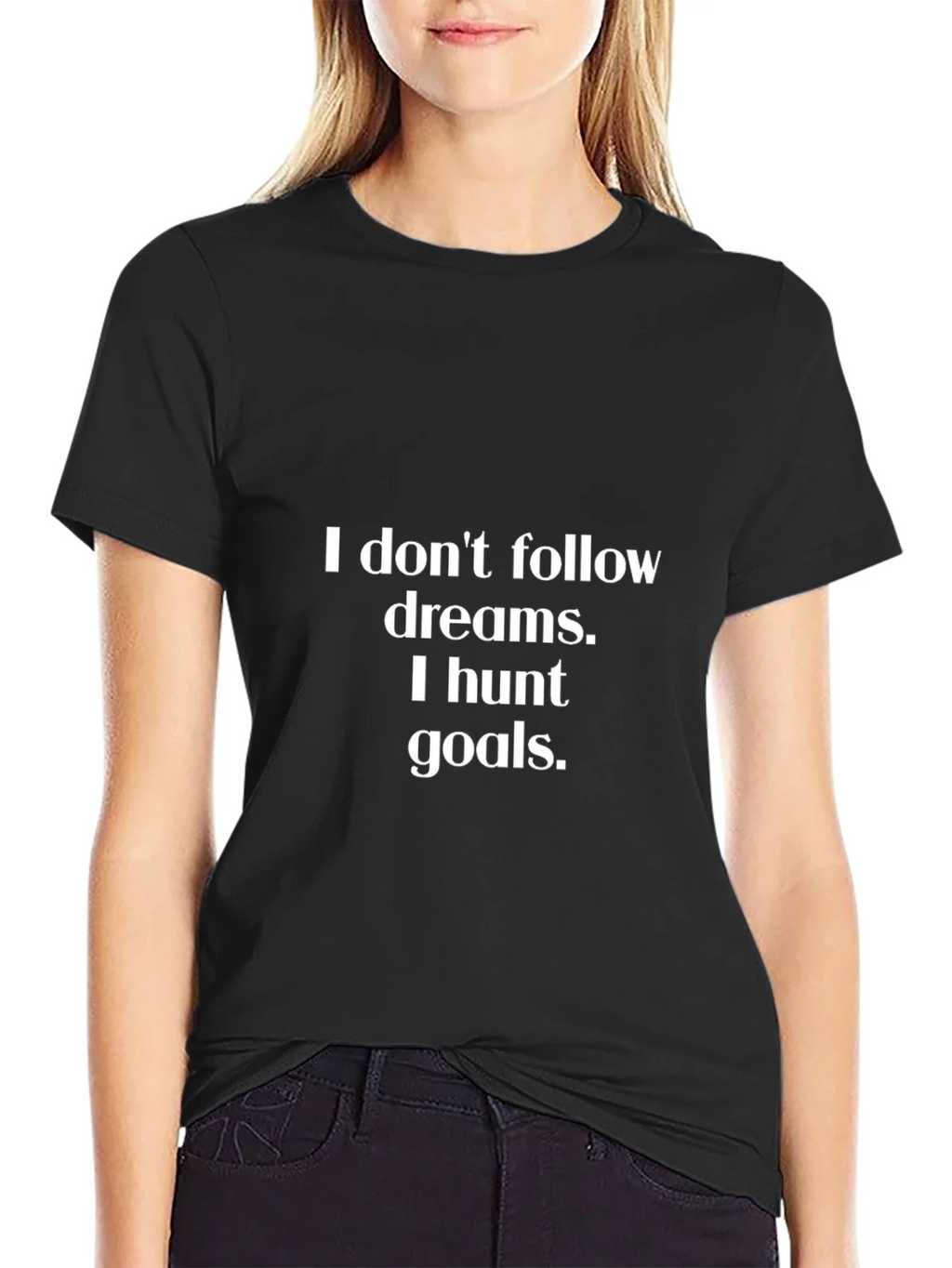 Motivational Goals T-Shirt - Hunt Your Dreams product image 2