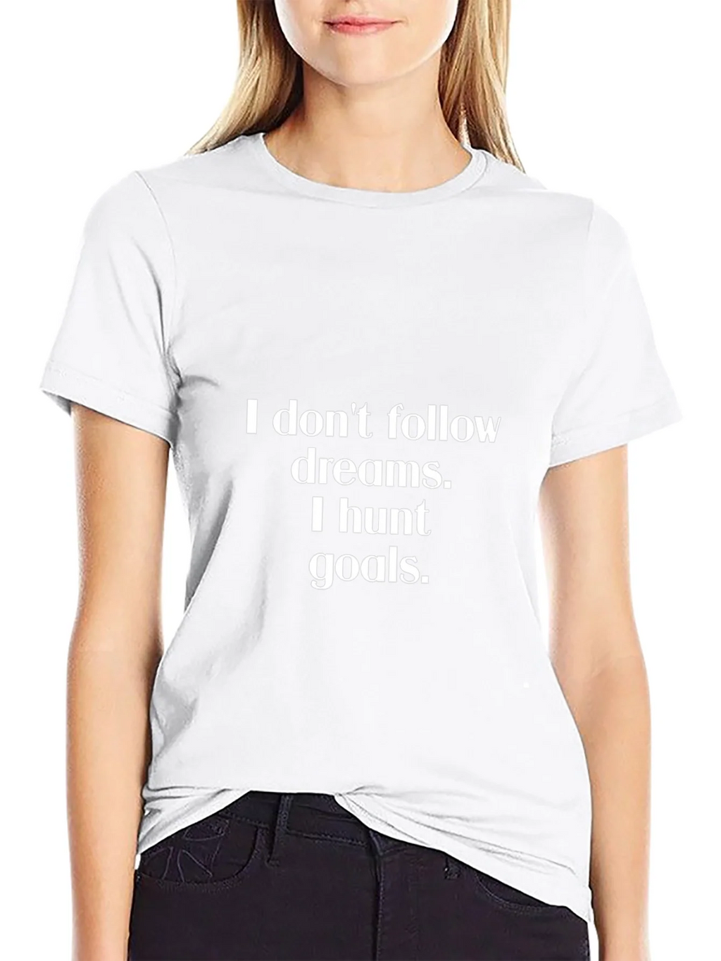 Motivational Goals T-Shirt - Hunt Your Dreams product image 7