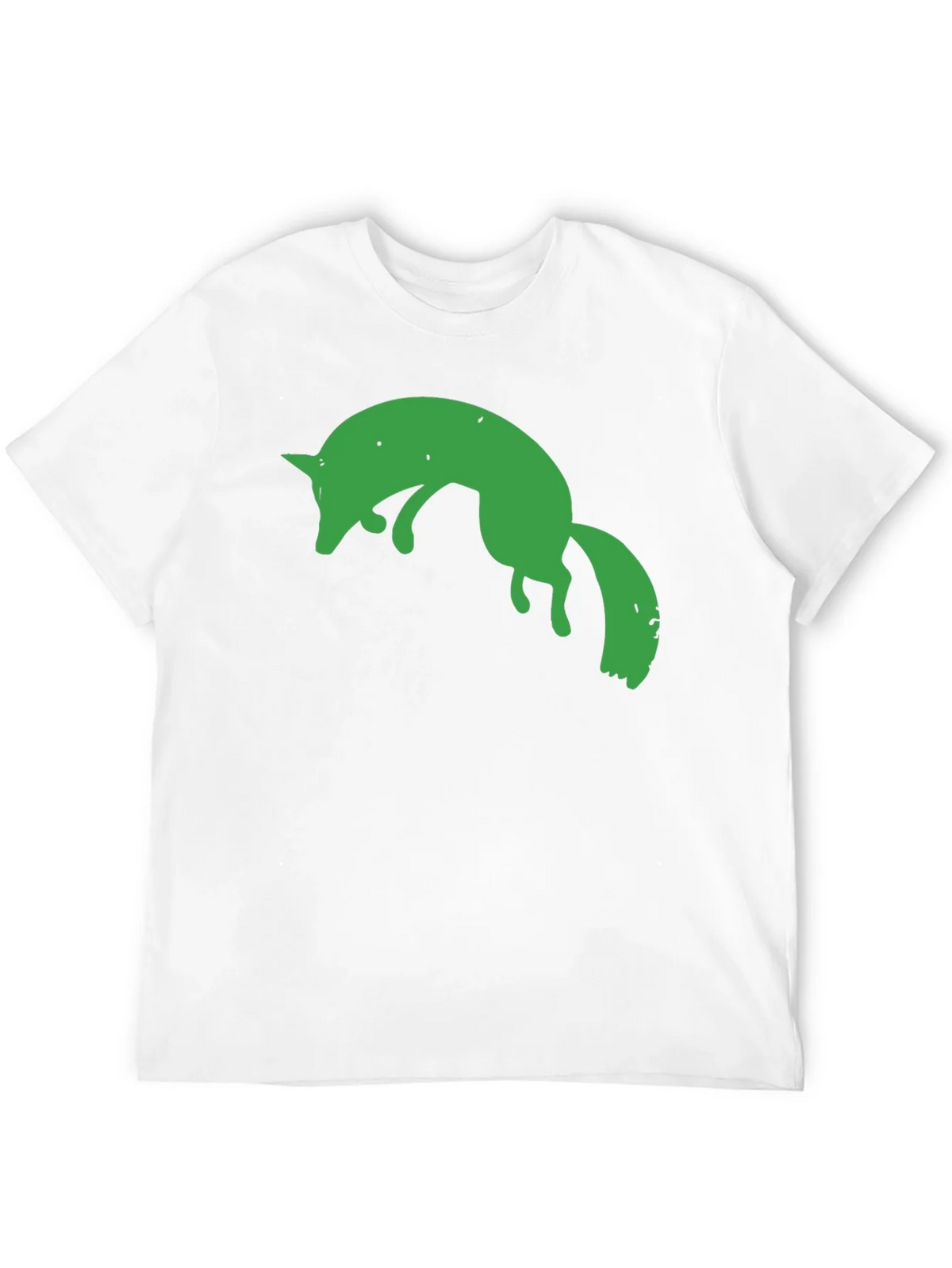 Green Fox Graphic Black T-Shirt product image 11