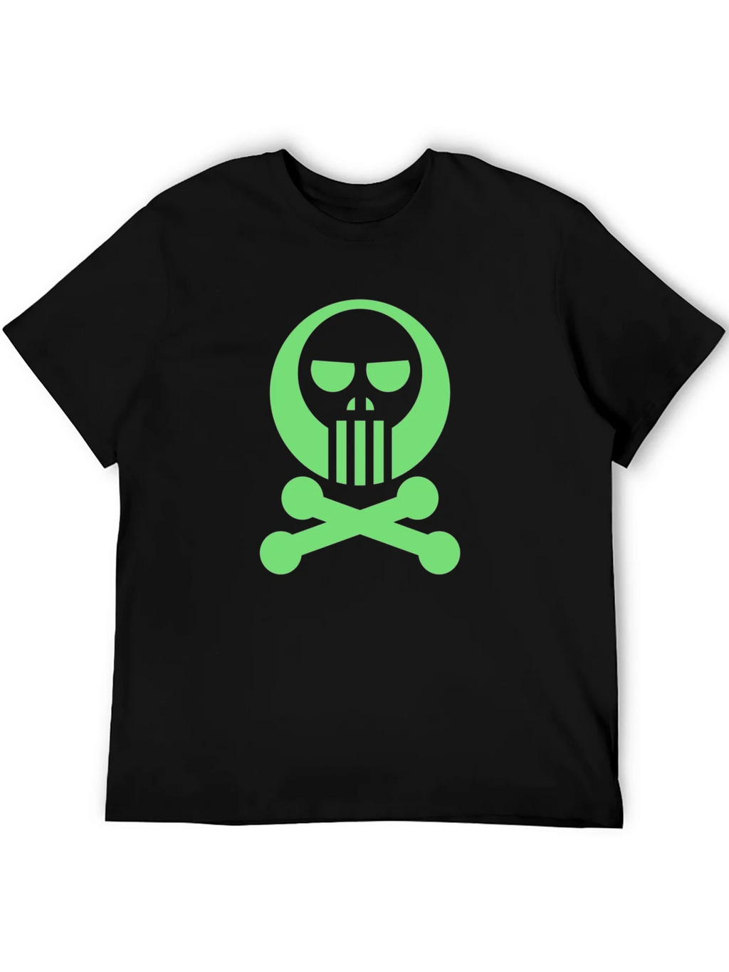 Skull & Crossbones Graphic Tee - Mens Black T-Shirt product image 5