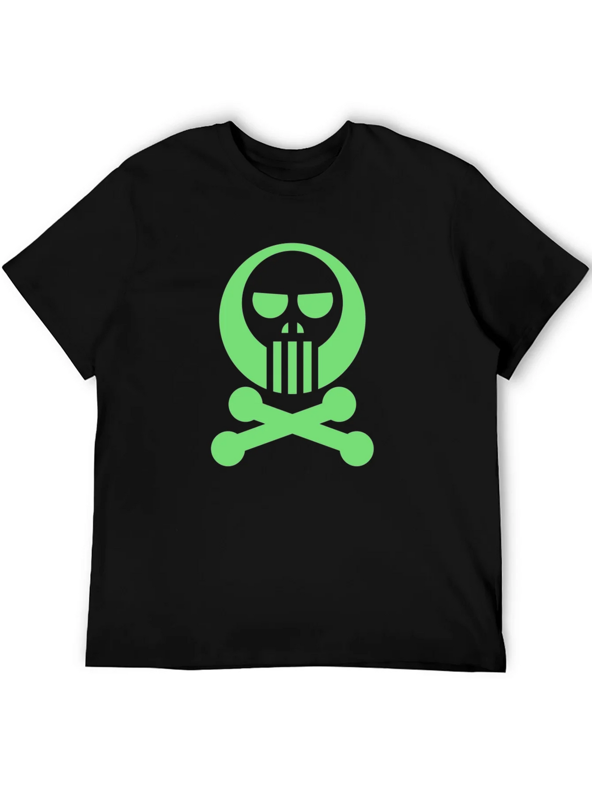 Skull & Crossbones Graphic Tee - Mens Black T-Shirt product image 5