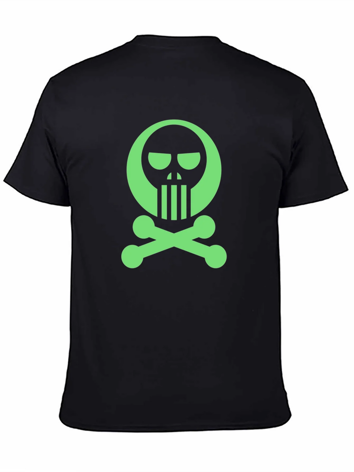 Skull & Crossbones Graphic Tee - Mens Black T-Shirt product image 4