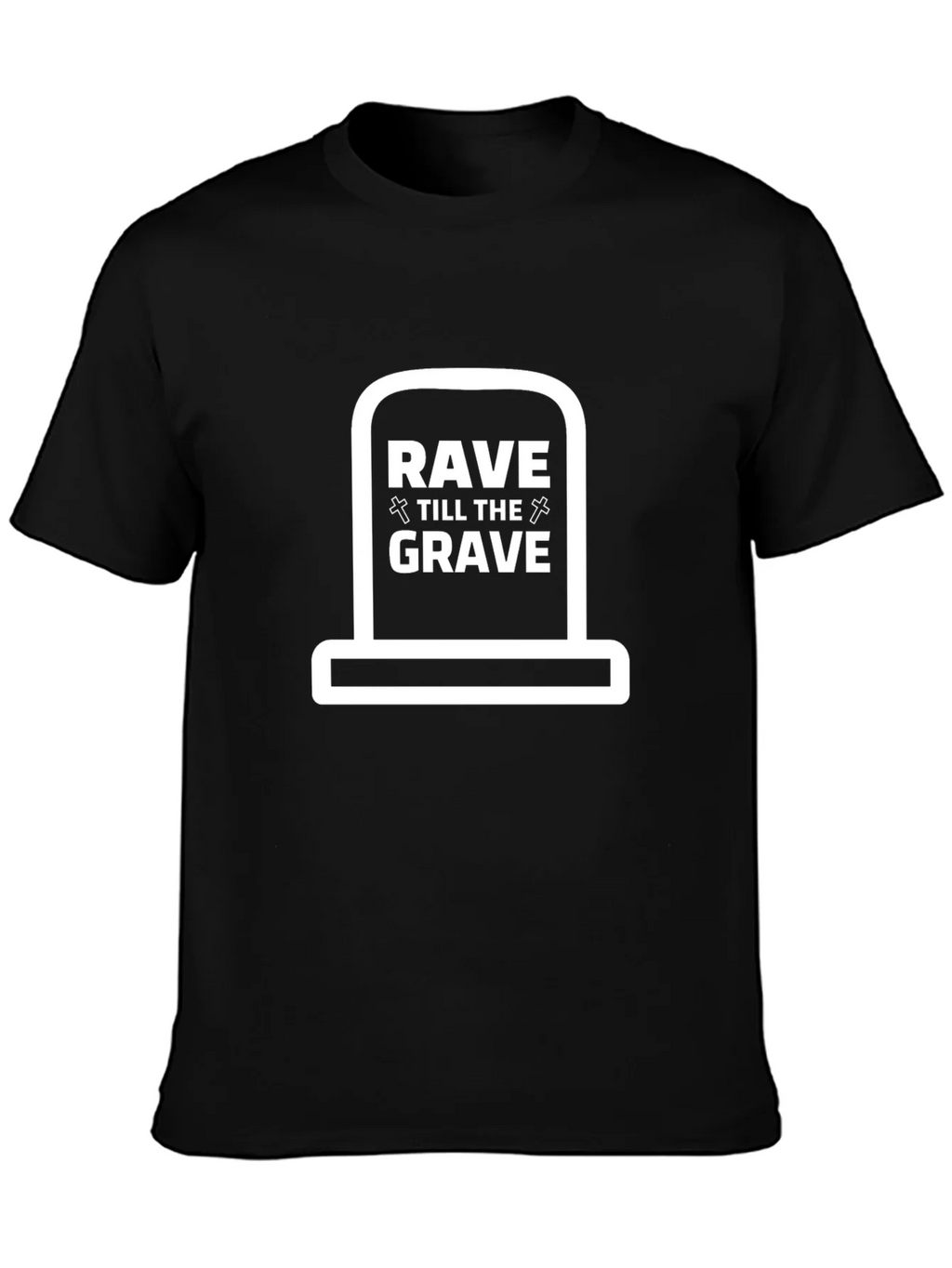 Rave Till the Grave Graphic T-Shirt product image 3