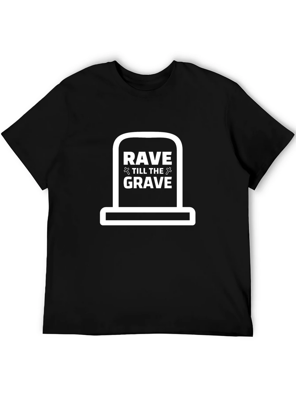 Rave Till the Grave Graphic T-Shirt product image 5