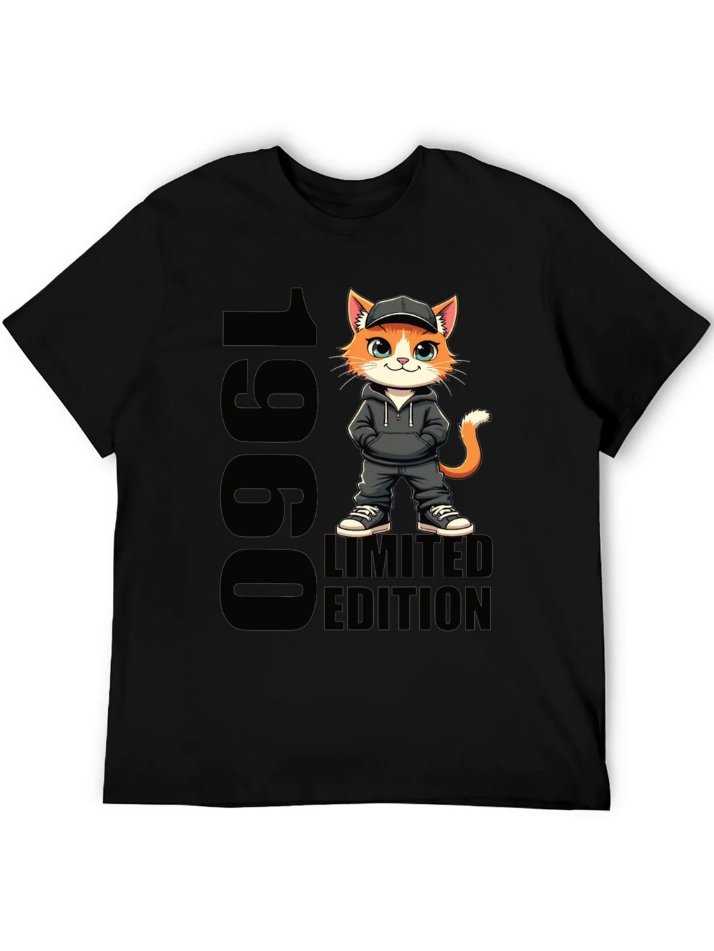 1960 Limited Edition Cat Graphic T-Shirt product image 4