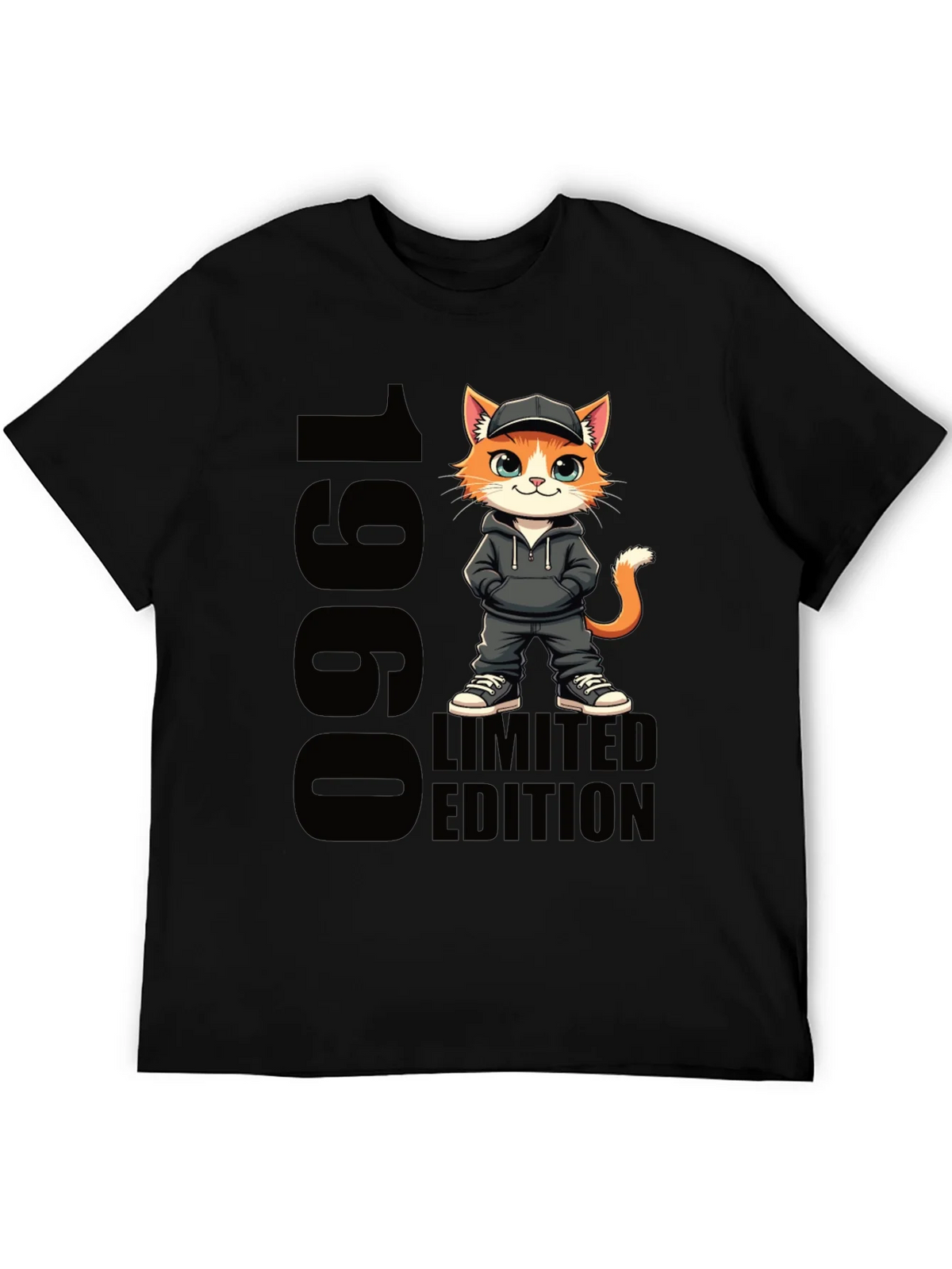 1960 Limited Edition Cat Graphic T-Shirt product image 4