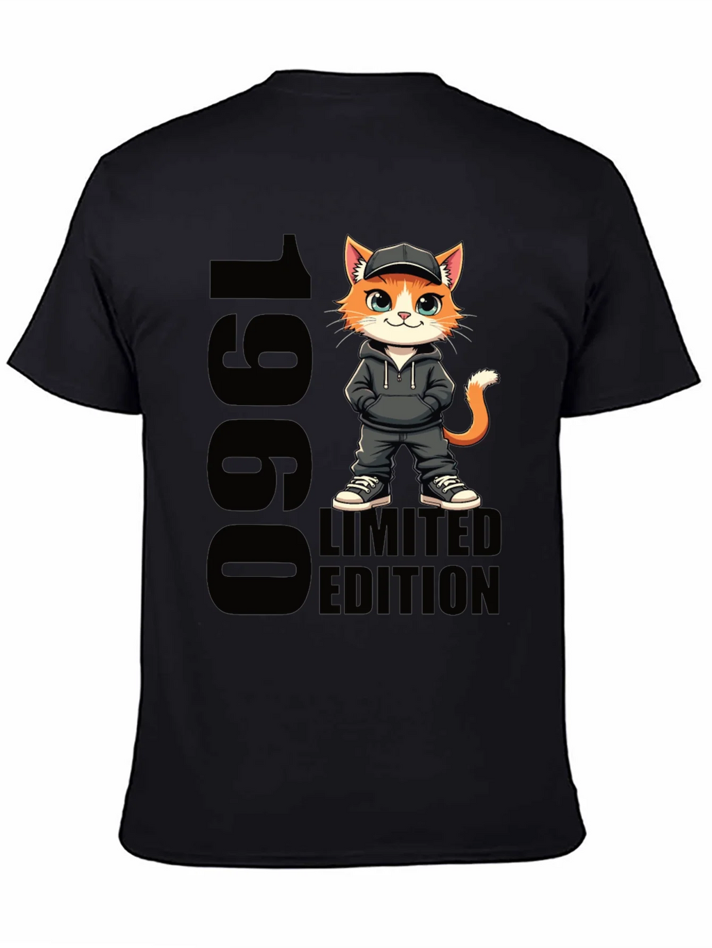 1960 Limited Edition Cat Graphic T-Shirt product image 3